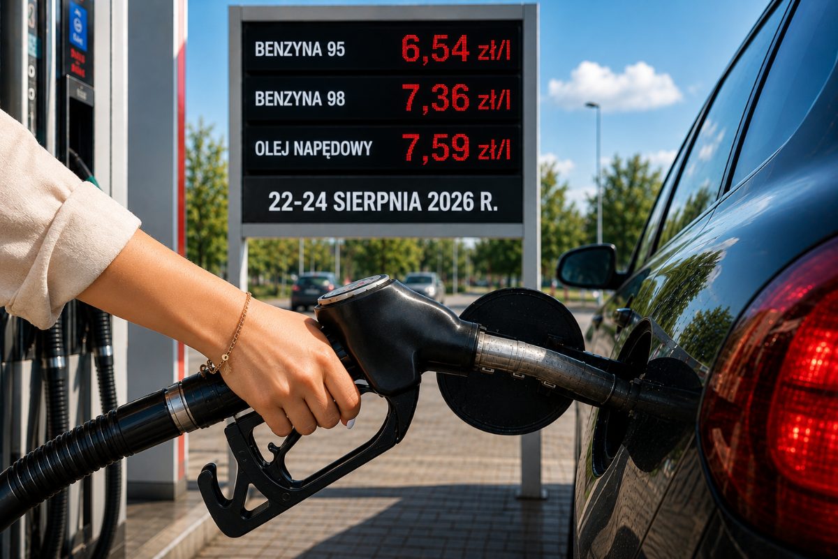 Minister Energii podał ceny paliw na 22-24 sierpnia - Paragraf
